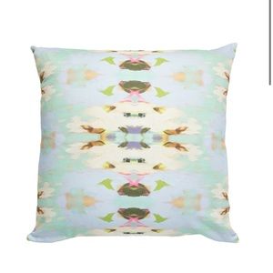 Laura Park Summer Garden 22”x22” Throw Pillow